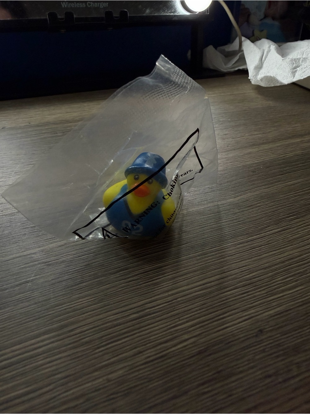 Dutch Bros Duck with Blue Hat